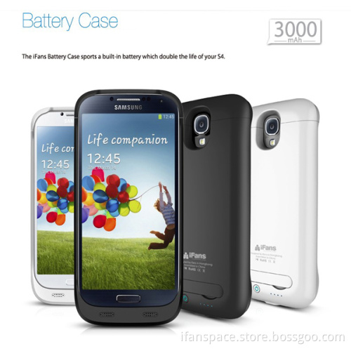 rechargeable backup battery case for Samsung Galaxy s4